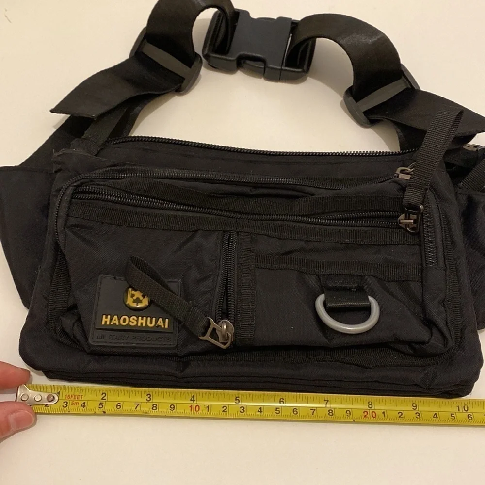 Haoshuai  Military Products black belt bag in Very good condition.